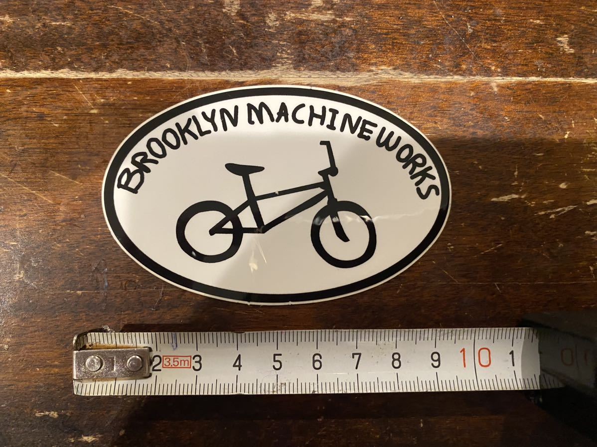 USA製☆BROOKLYN MACHINE WORKS ブルックリン デカール-