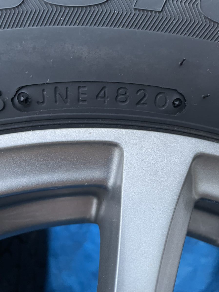 キャラバン専用!社外スチール+ブリヂストン製195/80R15スタッドレス!-