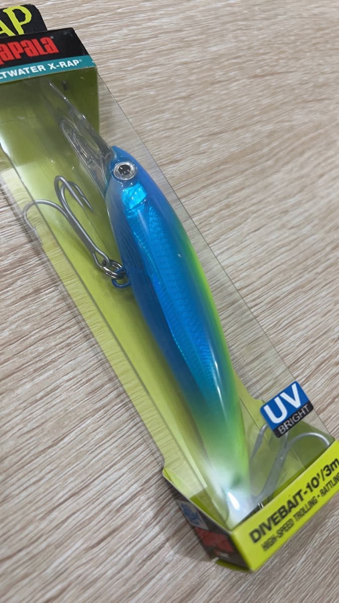 Rapala (ラパラ) ミノー Xラップ マグナム 11cm 22g イエローフュージリアUV YFU XR10MAG-YFU