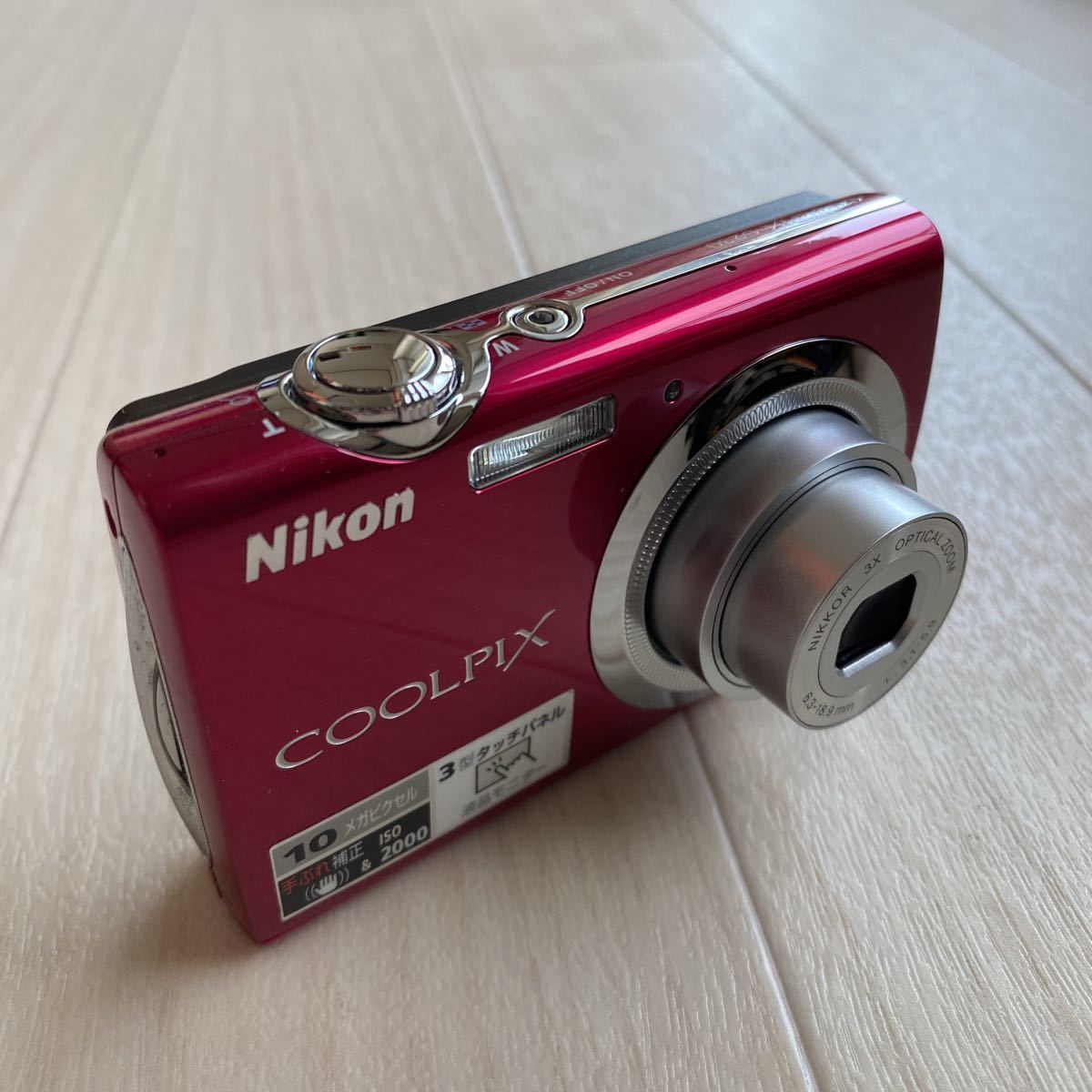 NIKON COOLPIX S230 ニコン クールピクス シルバー デジタルカメラ NIKON COOLPIX S230 ニコン クールピクス シルバー デジタルカメラ
