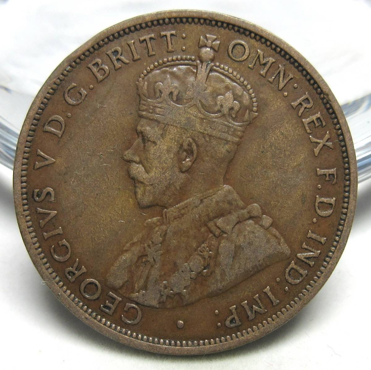英王室属領ジャージー 1/12シリング銅貨 1911年 30.82mm 9.37g_画像2
