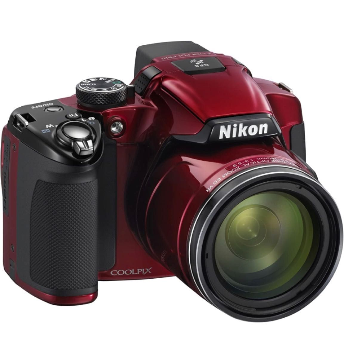 Nikon デジタルカメラ COOLPIX (クールピクス) P510 レッド P510RD