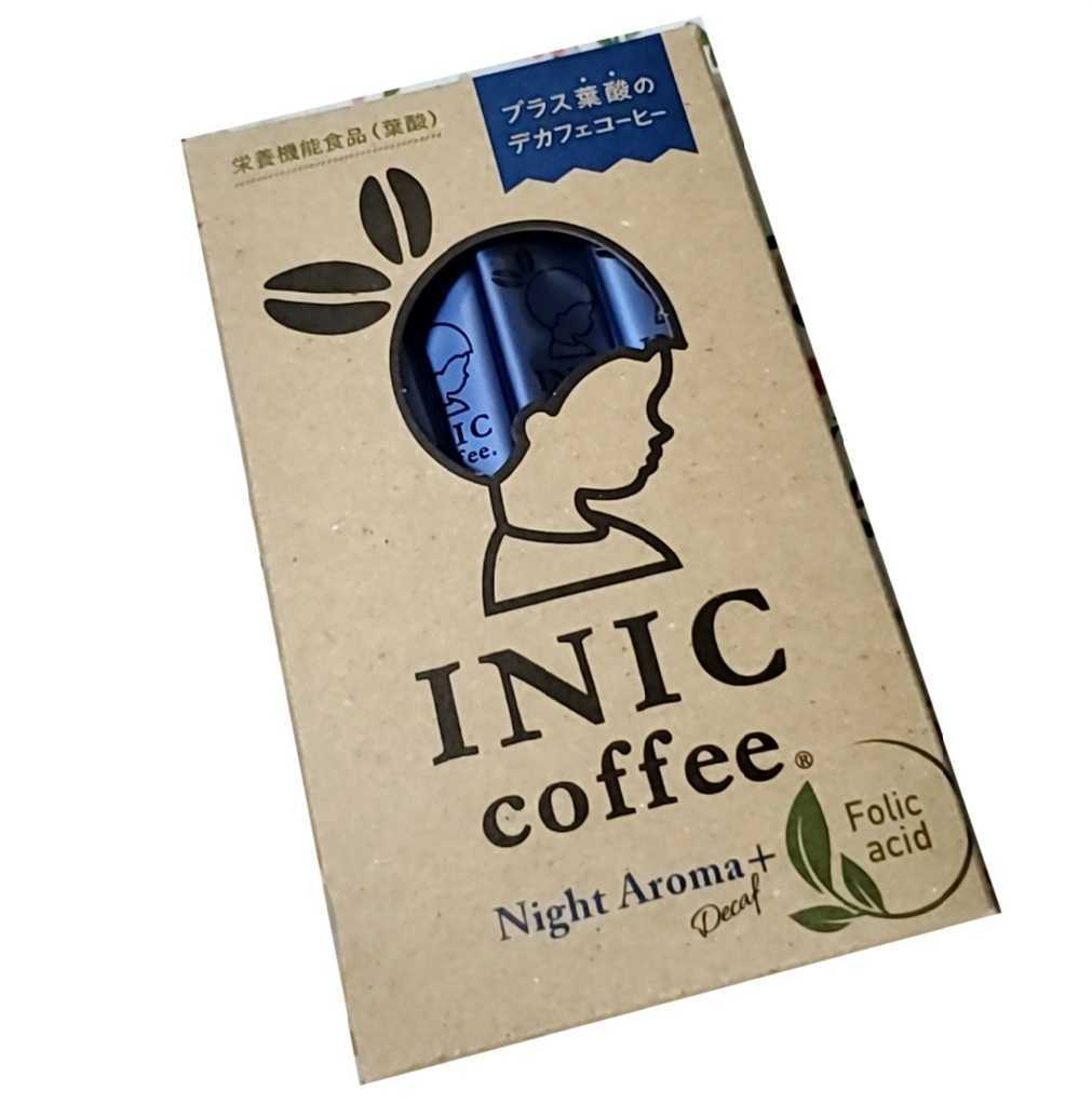 イニックコーヒー INIC COFFEE ナイトアロマ+葉酸 4g×10本の画像1