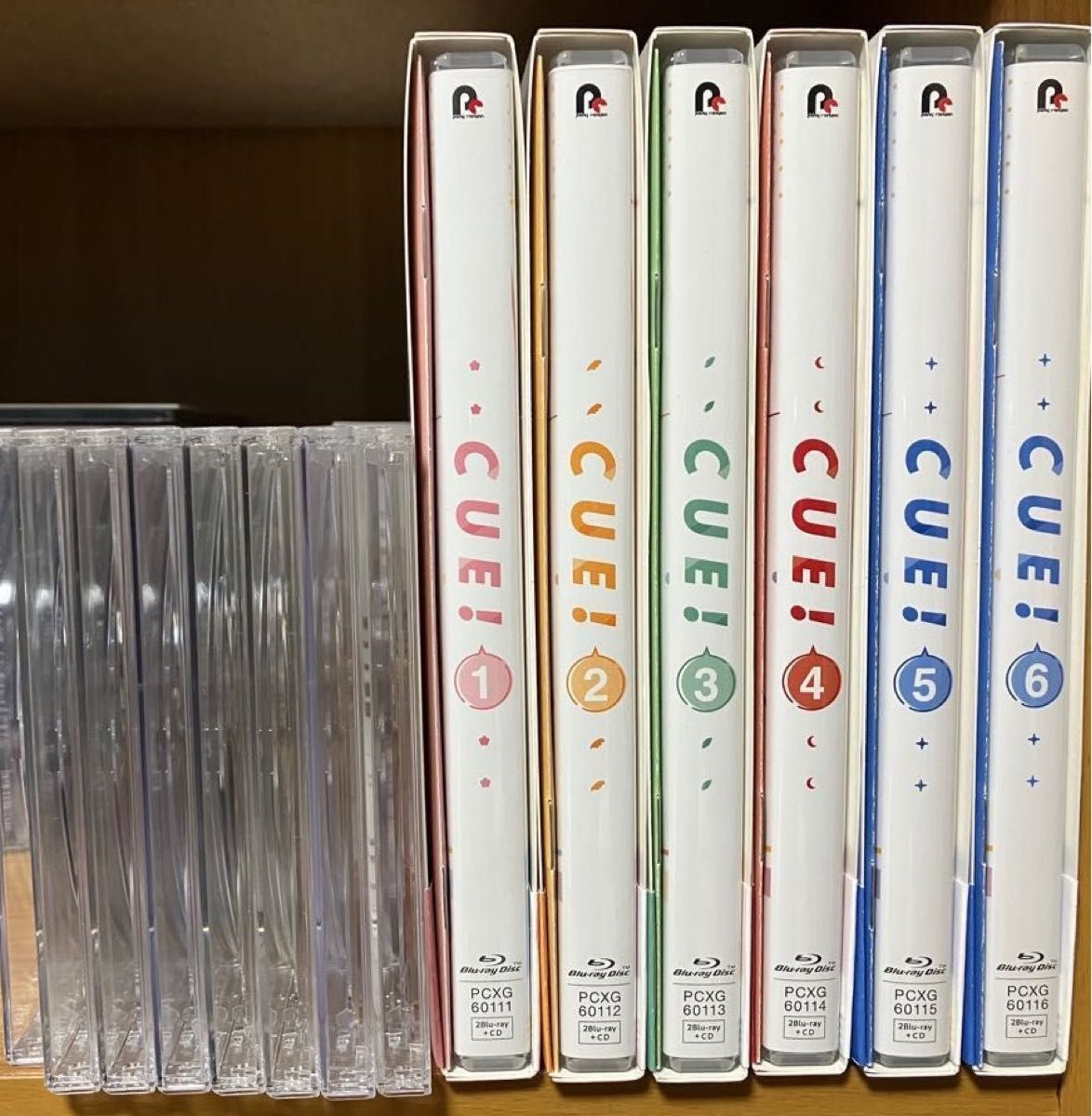 TVアニメ 「CUE!」 Blu-ray 1-6巻セット きゃにめ特典付き