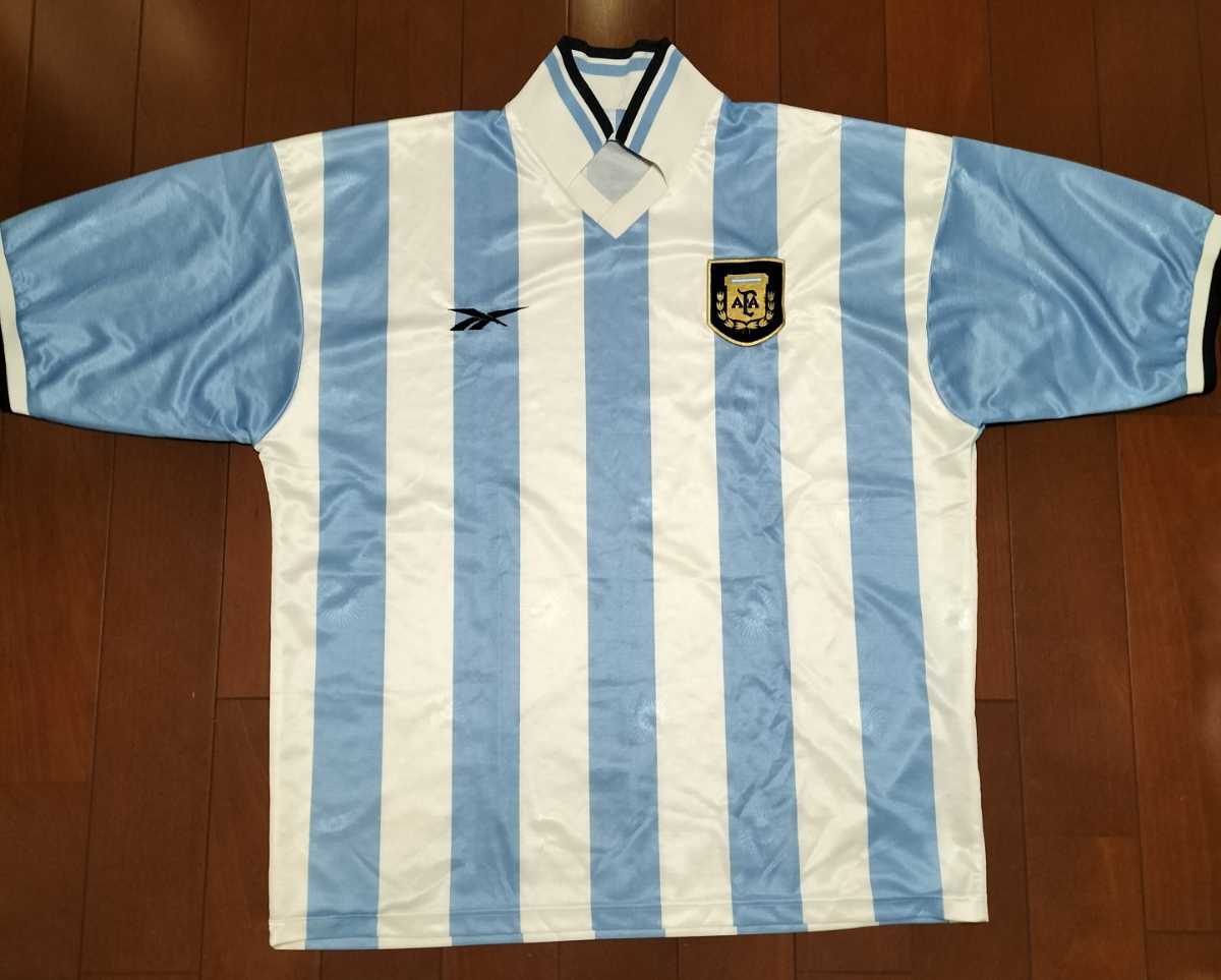 ヤフオク! - サイズXL アルゼンチン代表ユニフォーム リーボック 19...