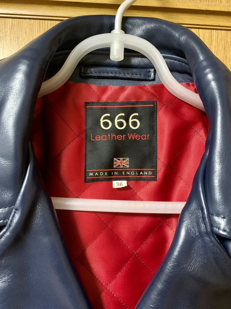 ロンジャン ダブルライダース ライトニング ルイスレザー 666