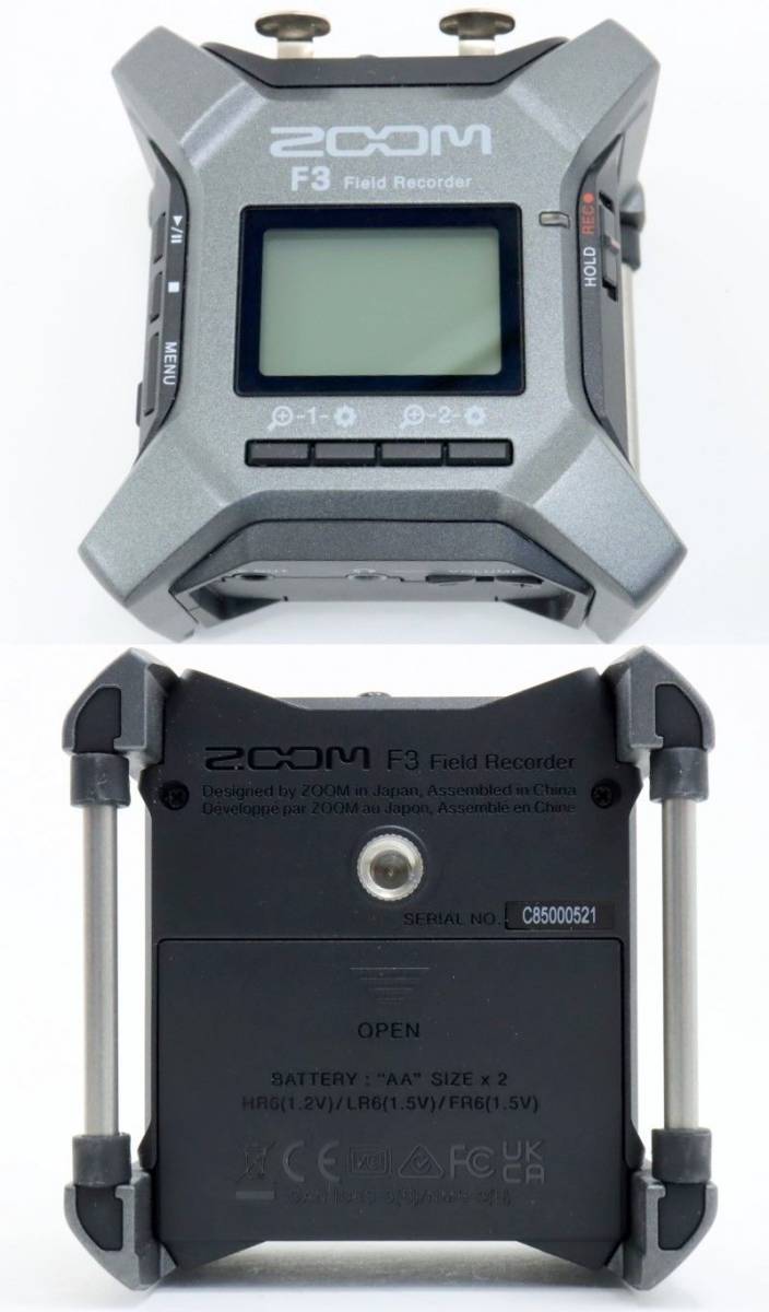 ZOOM F3 フィールドレコーダー-