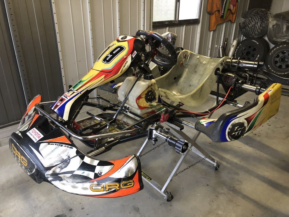 レーシングカート CRG ルイスハミルトン KT100SD 押しがけヘルパー
