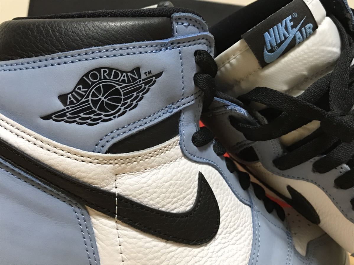 NIKE AIR JORDAN 1 RETRO HIGH OG UNIVERSITY BLUE US9.5 27.0cm ...