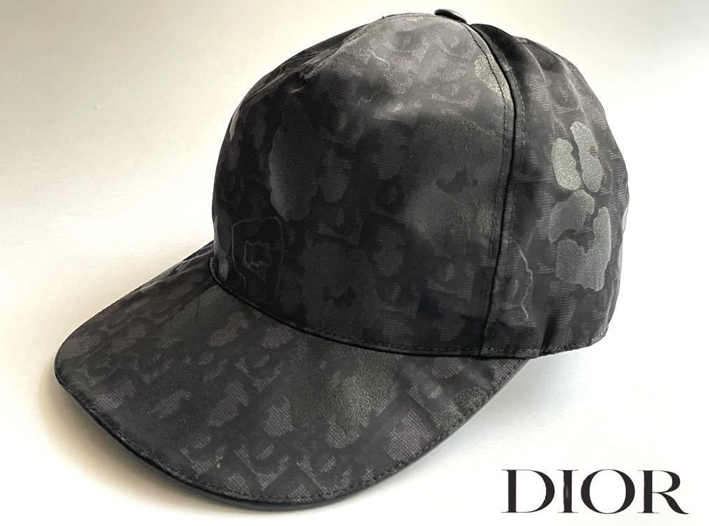 未使用 定価8万◇Dior HOMME オブリーク トロッター柄 ナイロン