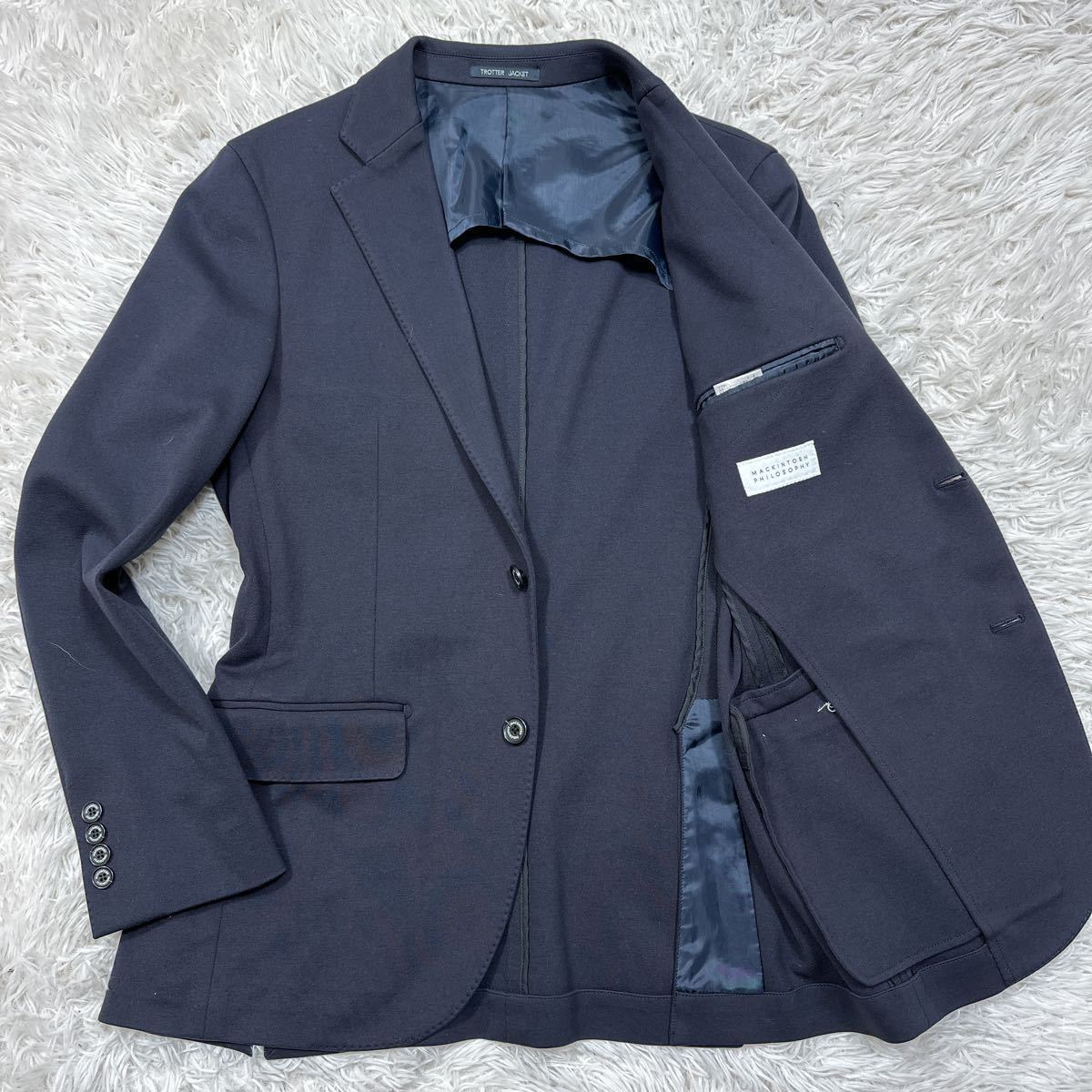 至高 MACKINTOSH PHILOSOPHY テーラードジャケット econet.bi