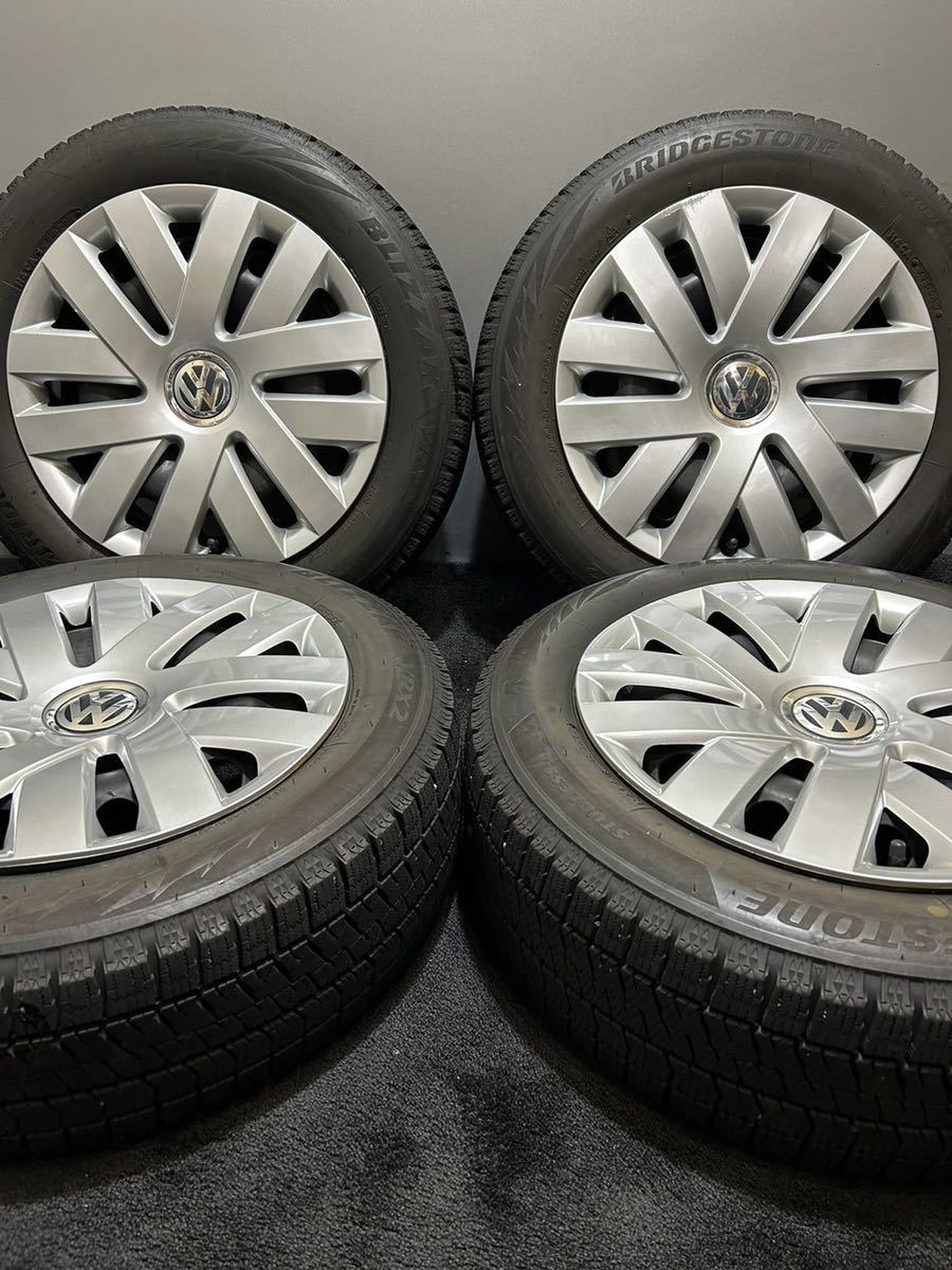 再×14入荷 ワーゲン ポロ ブリヂストン スタッドレス 185/60/15
