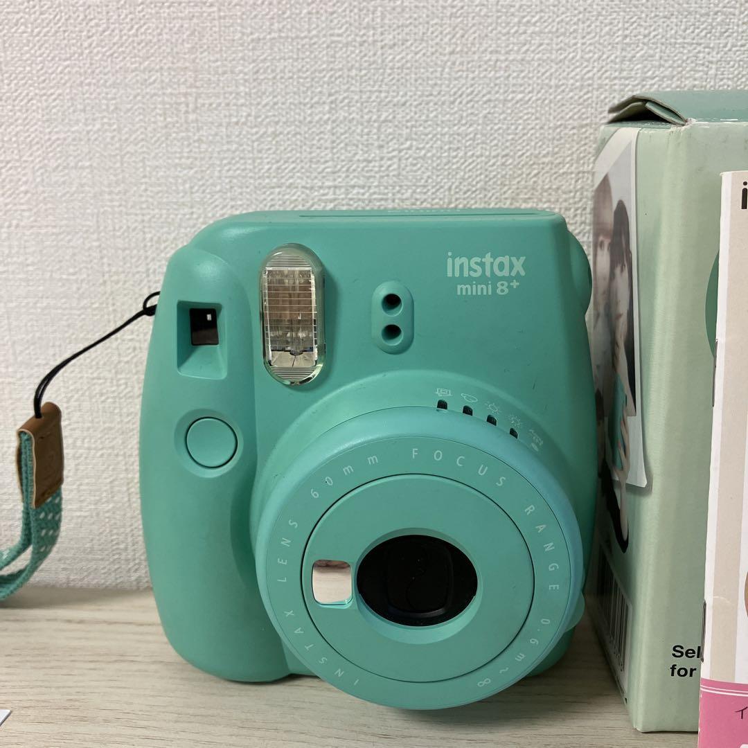 【美品】 1円スタート 富士フイルム　FUJIFILM インスタントカメラ チェキ instax mini　8　プラス MINT_画像3