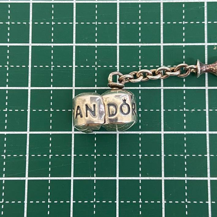 PANDORA パンドラ ブレスレット 腕輪 ALE S925刻印有り シルバー SILVER Ag チェーン アクセサリー 服飾小物 レディース 箱付き の画像7