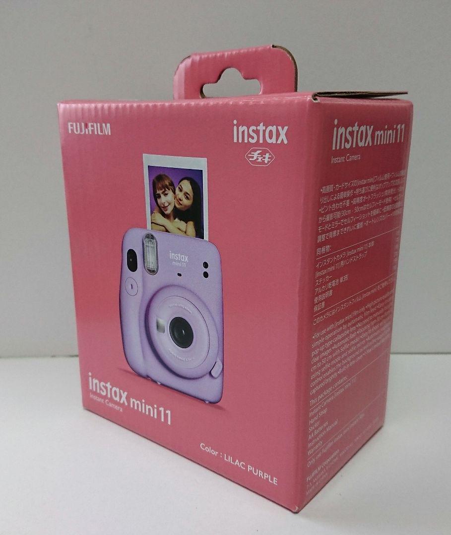 【美品】 1円スタート 富士フイルム　FUJIFILM インスタントカメラ チェキ instax mini　11 LILAC PURPLE_画像4