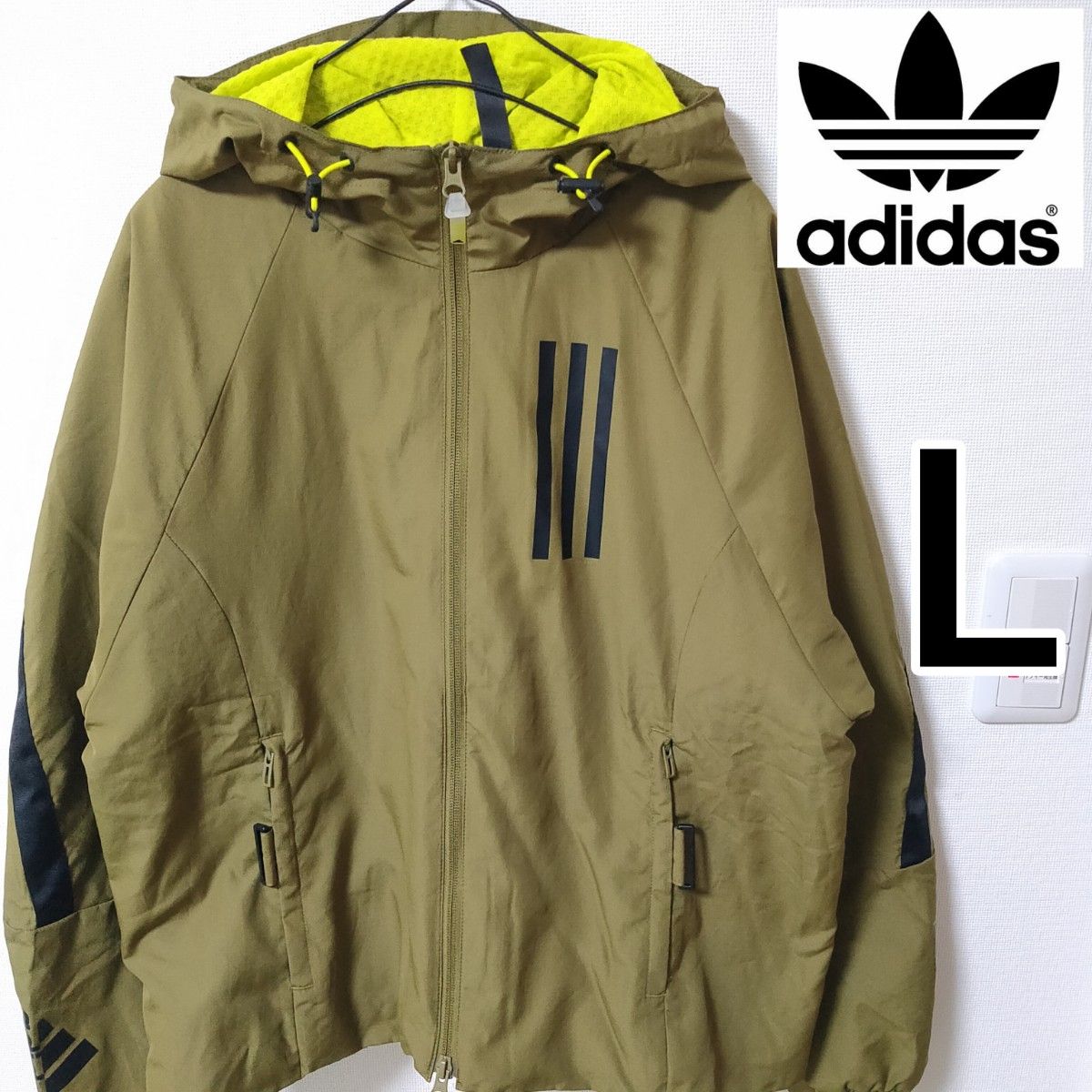 adidas】 アディダスオリジナルス （L） マウンテンパーカー 中綿