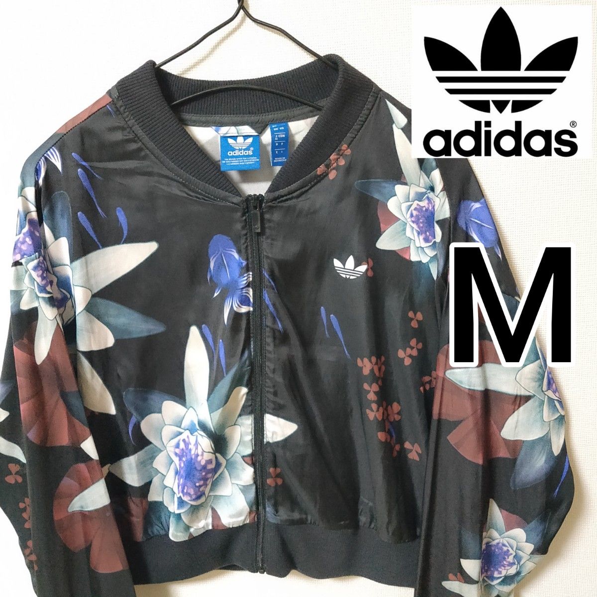 adidas originals ジャージ ショート丈 花柄-