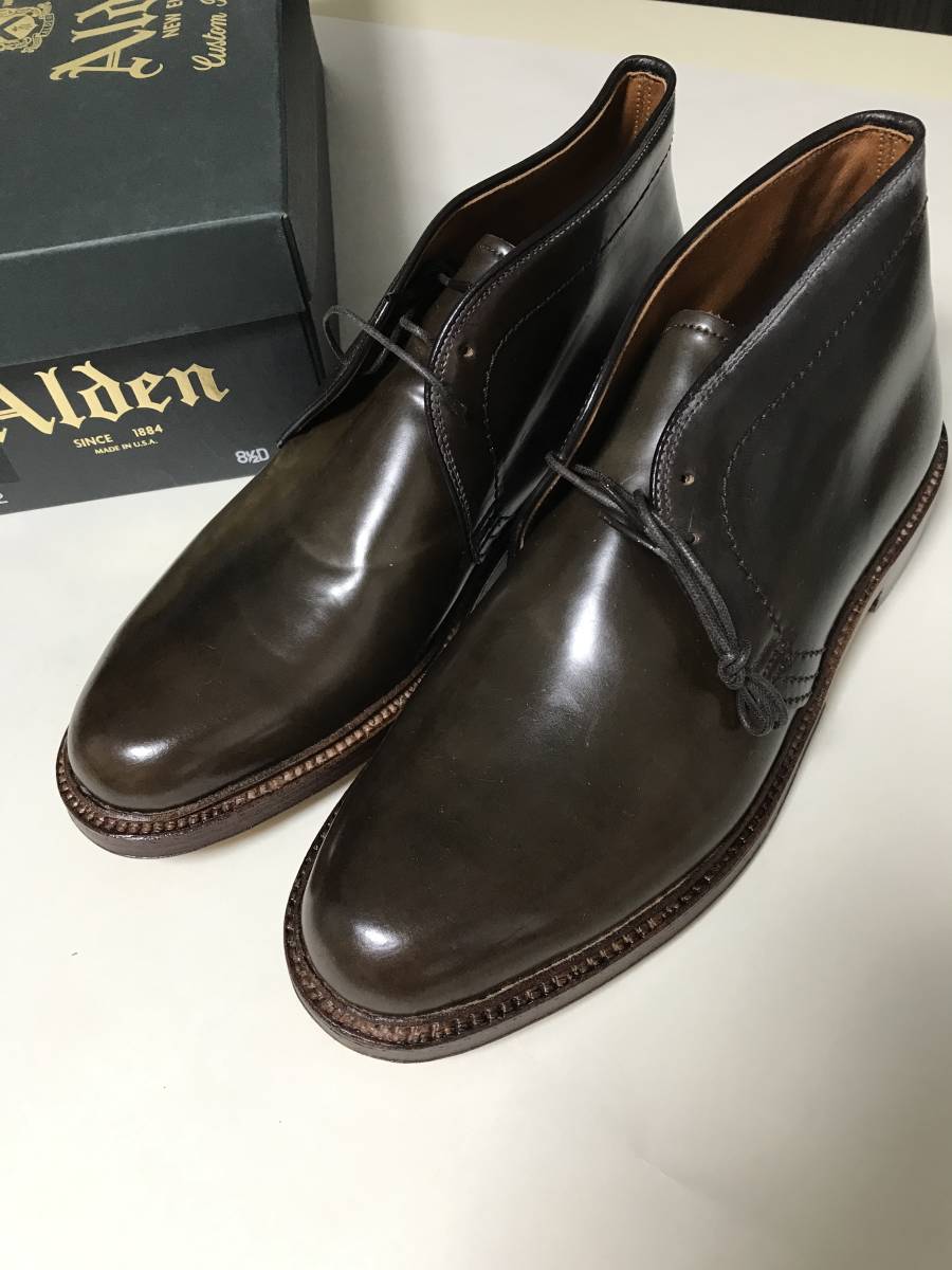 新品 未使用 試着のみ オールデン ALDEN Chukka Boots チャッカブーツ