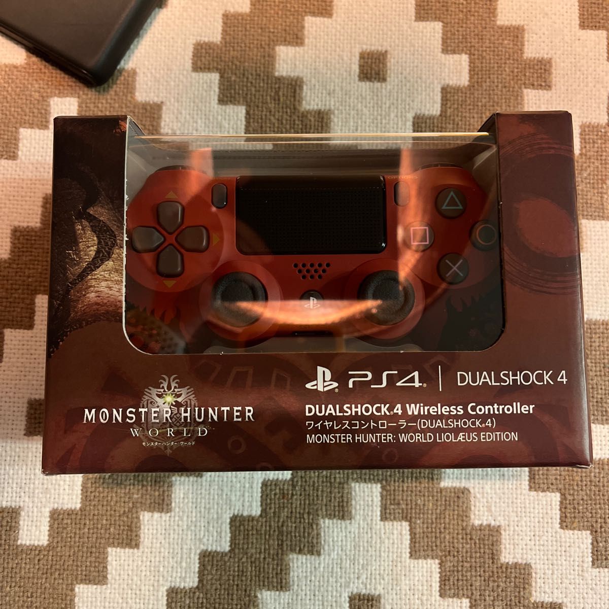 PS4 ワイヤレスコントローラー モンスターハンターワールド限定モデル