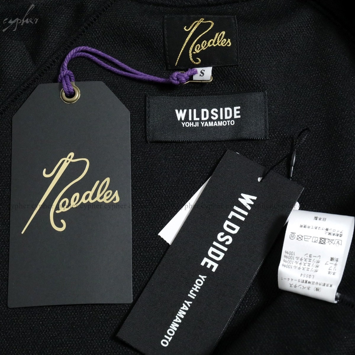 S новый товар 22AW WILDSIDE YOHJI YAMAMOTO Needles R.C. спортивная куртка черный wild боковой Yohji Yamamoto игла z джерси 