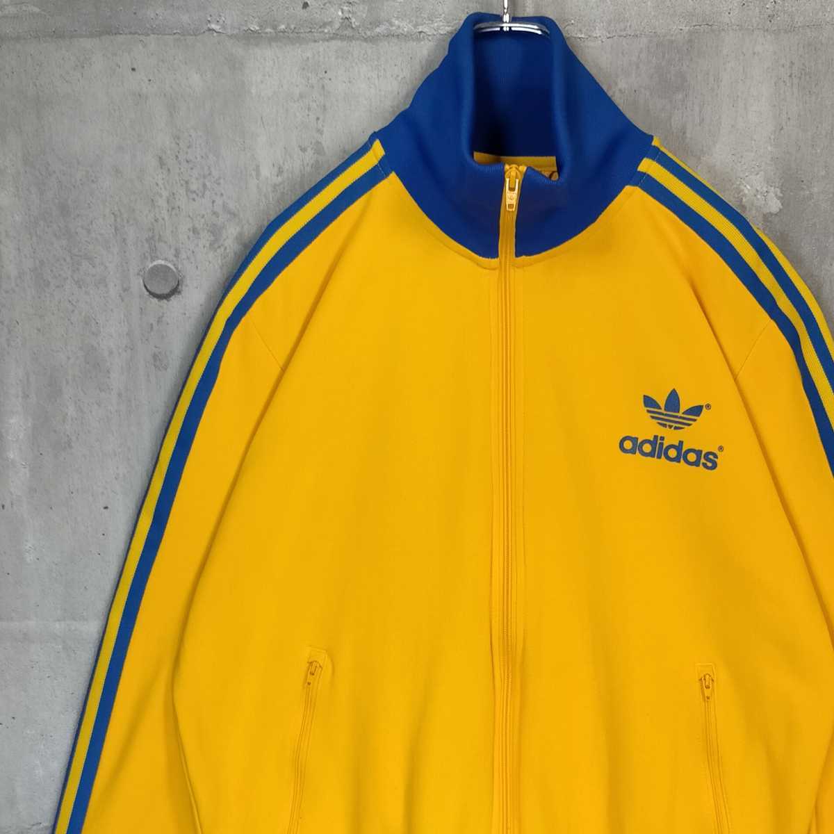 人気カラー 3XL adidas アディダス 黄 青 ロゴ Yellow Blue 人気カラー 3XL adidas アディダス 黄 青 ロゴ Yellow Blue