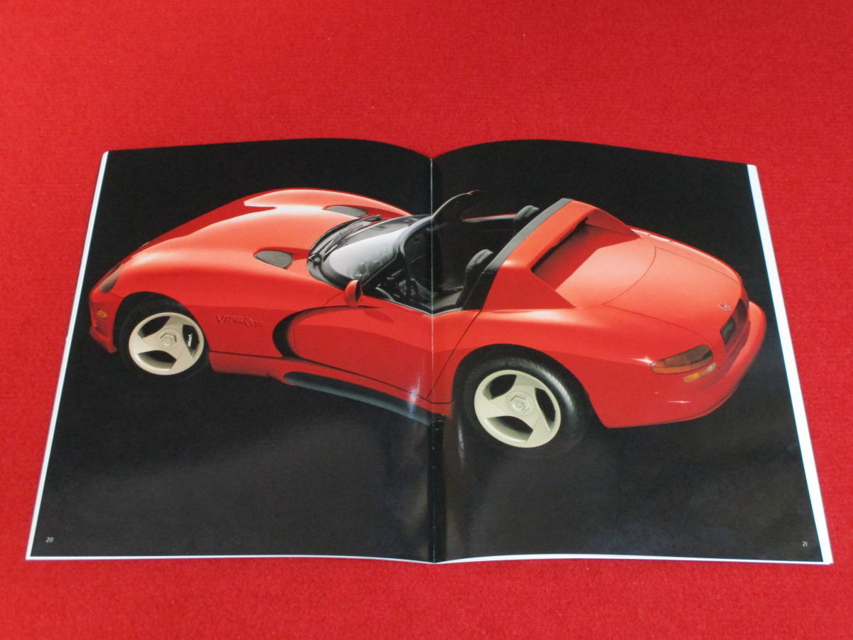 ◎　CHRYSLER　DODGE　VIPER　1993　平成5　カタログ　◎_画像4