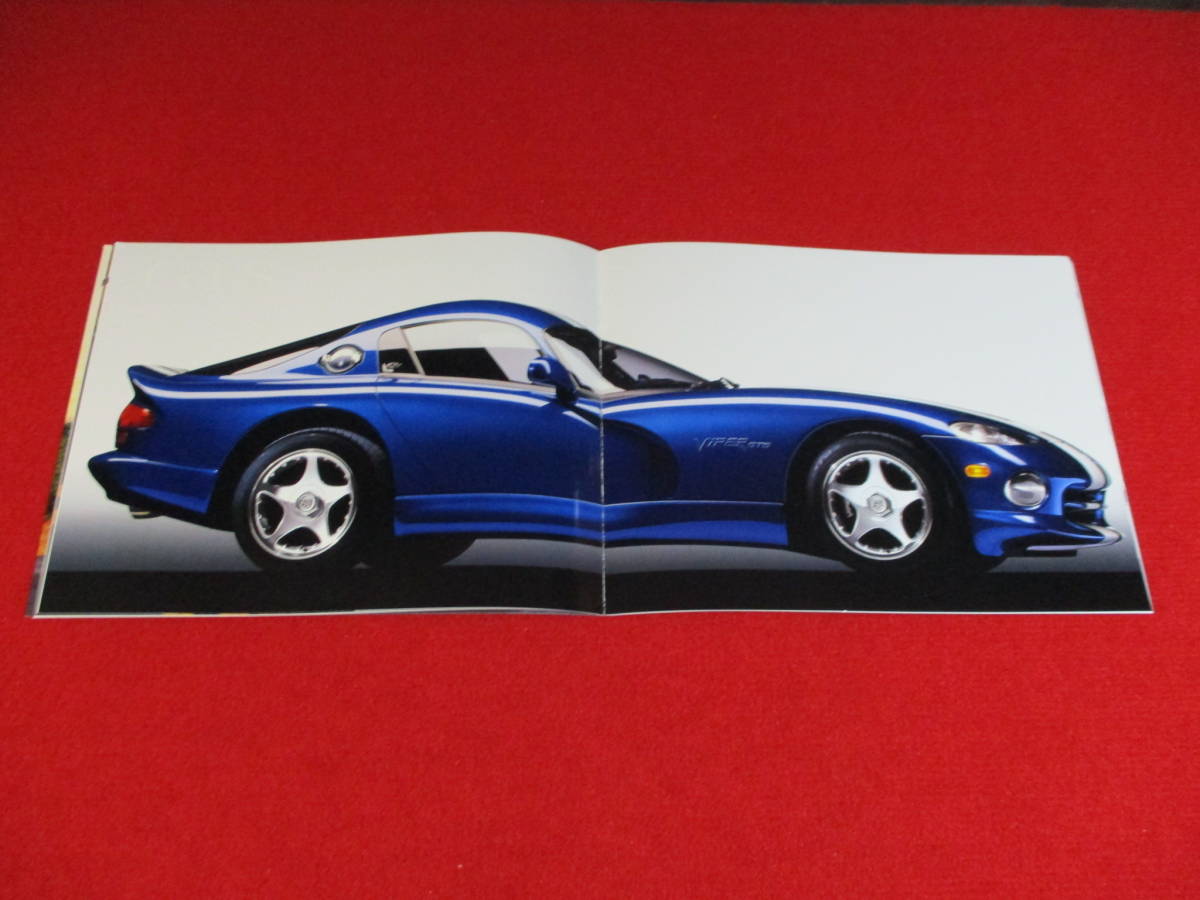 * CHRYSLER DODGE VIPER GTS 1996 эпоха Heisei 8 большой размер каталог *