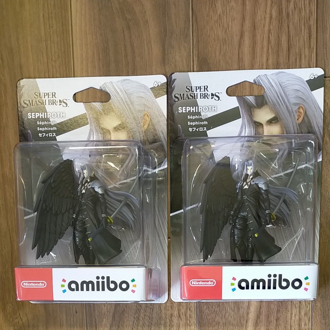 【2個セット】セフィロス　 アミーボ　 amiibo　 大乱闘スマッシュブラザーズシリーズ　FF7　クラウド