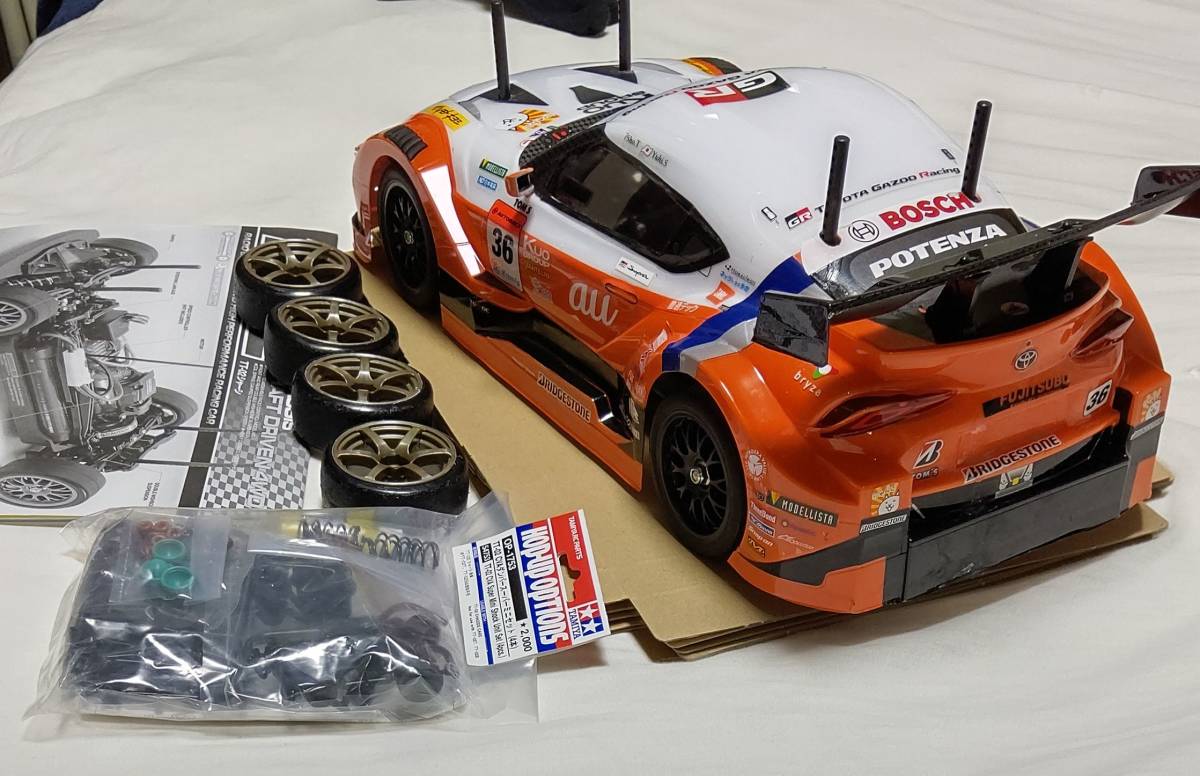 Yahoo!オークション - TT-02 1/10RC au TOM'S GR Supra(TT-02 Yahoo!オークション - TT-02 1/10RC au TOM'S GR Supra(TT-02