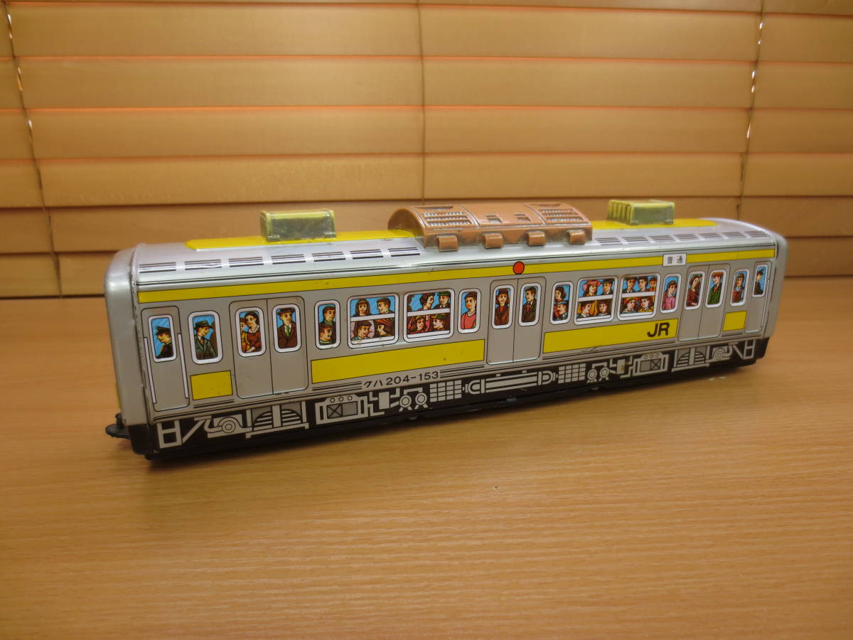 ICHIKO イチコー製　山手線型　電車　ブリキ　30CM JR