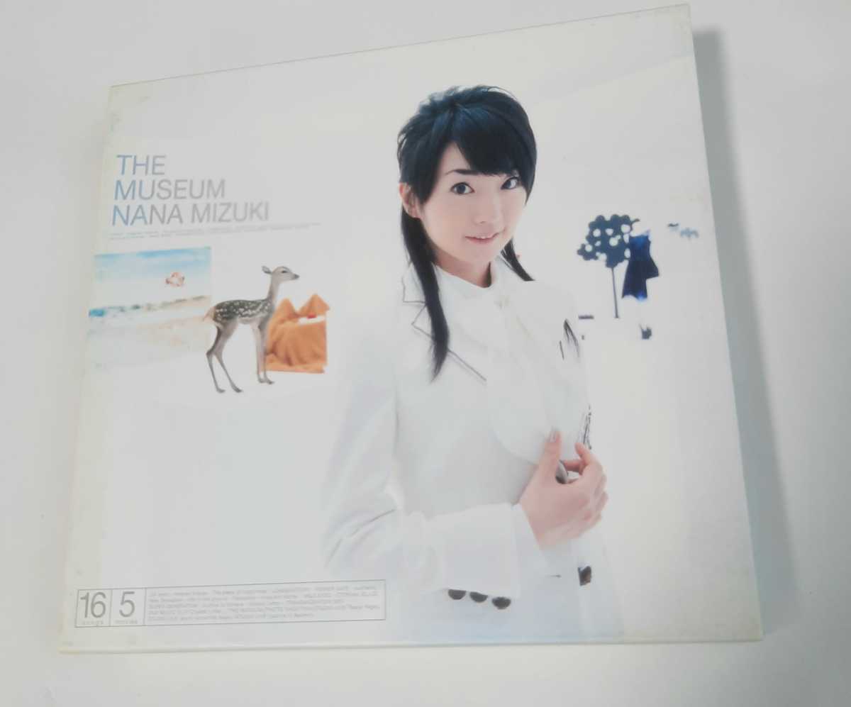 CD 水樹奈々 THE MUSEUM DVD付 NANA MIZUKI 外箱は若干色褪せがありますが、ディスクは写真のとおりすごくきれいですの画像1