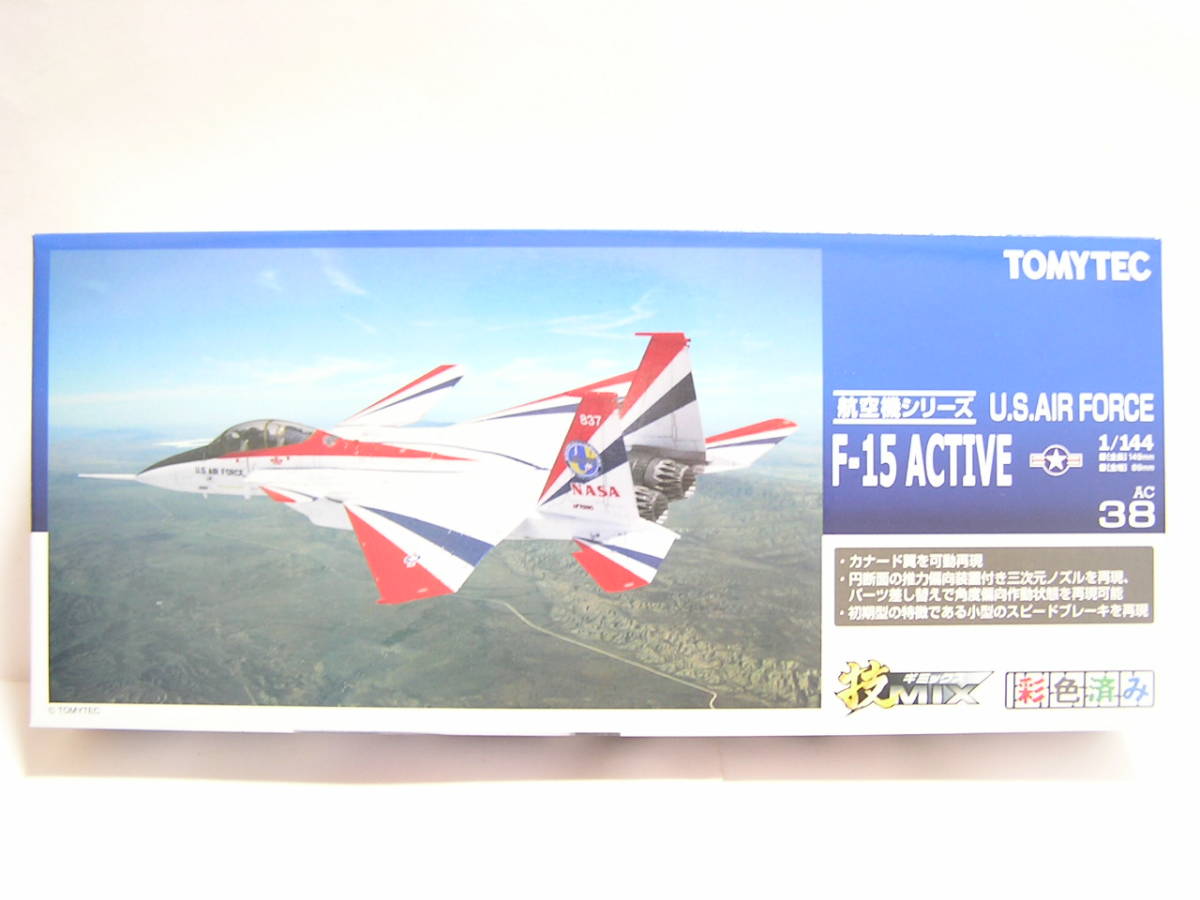 未組立1/144技MIX F-15ACTIVE カナード&推力偏向ノズル装備 未組立1/144技MIX F-15ACTIVE カナード&推力偏向ノズル装備