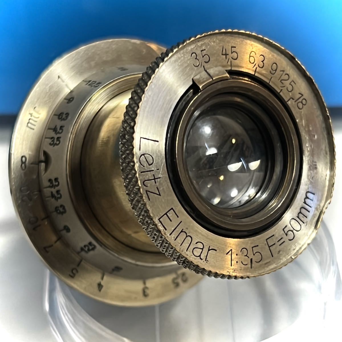ー品販売 希少!Elmar カメラ ニッケル 50mm F3.5 50mm オールドレンズ