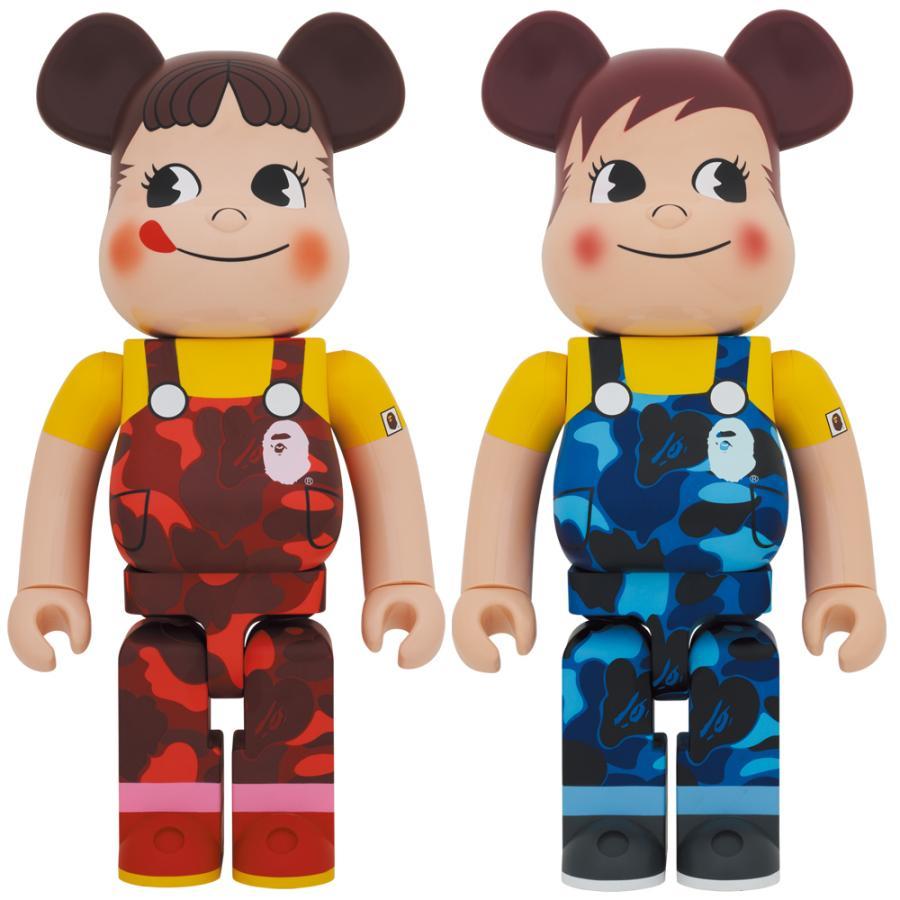 BE＠RBRICK BAPE × ペコちゃん & ポコちゃん 1000% 2体セット 新品 未開封 不二家