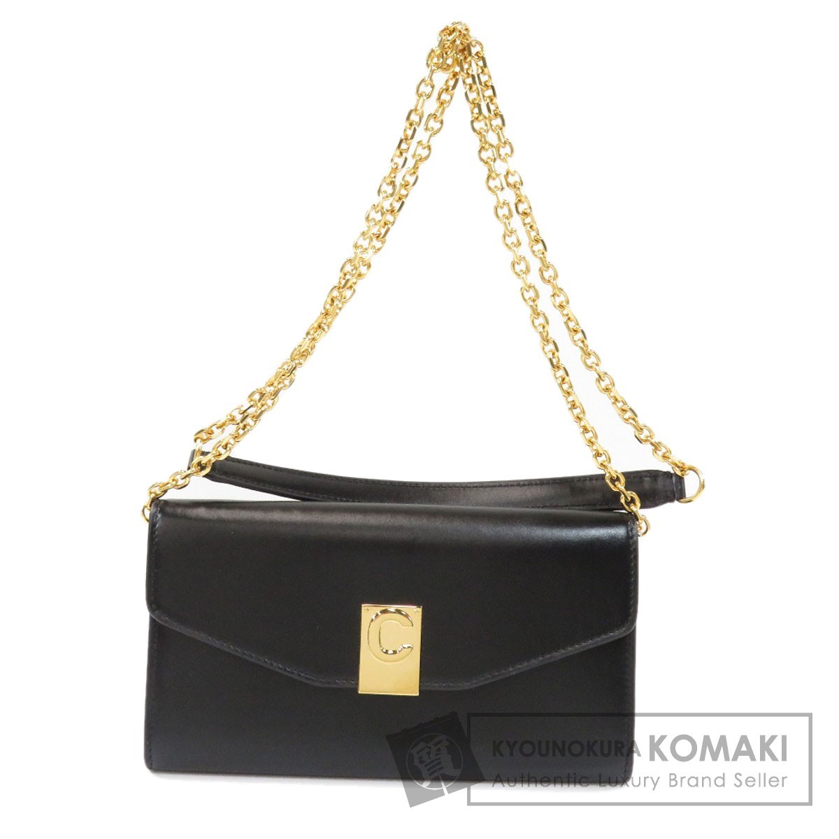 CELINE セリーヌ チェーンウォレット C金具 長財布(小銭入れあり