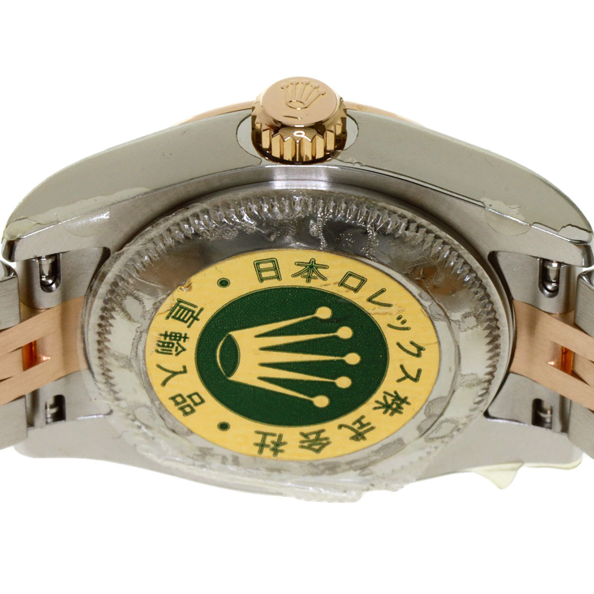 ROLEX ロレックス 179171 デイトジャスト 未使用 腕時計 ステンレススチール SSxK18PG エバーローズゴールド レディース 中古_画像7