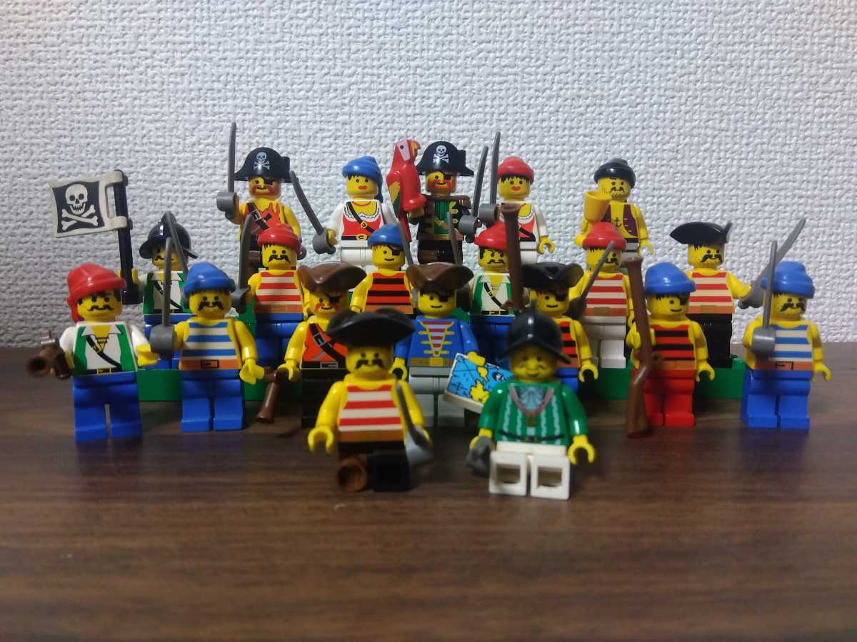 レゴ ミニフィグ 20体 海賊 エスコーラ 南海の勇者シリーズ 1円スタートの画像1