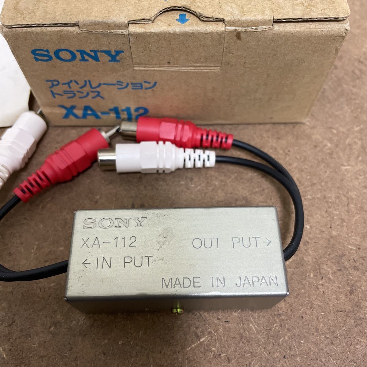 SONY XA-112 アイソレーショントランス　未使用品_画像3