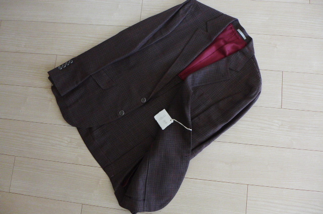 新品 即決 BRUNELLO CUCINELLI 段返り シルクリネン混 ジャケット