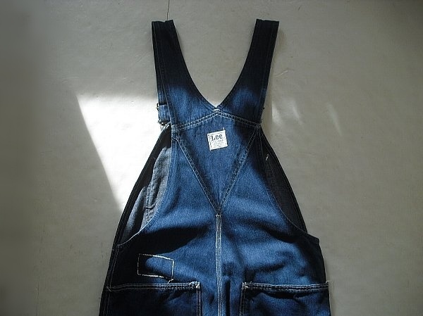 Lee Overalls 91-SB（1970s）リー　デニム　オーバーオール　Made in U.S.A　ジェルトデニム　＠36×29　インディゴ　ヴィンテージ　美USED_画像5