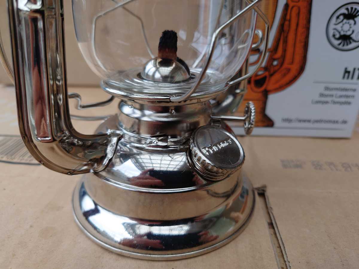 おまけ付】 中古美品 ペトロマックス hl1ストームランタン 新品替え芯
