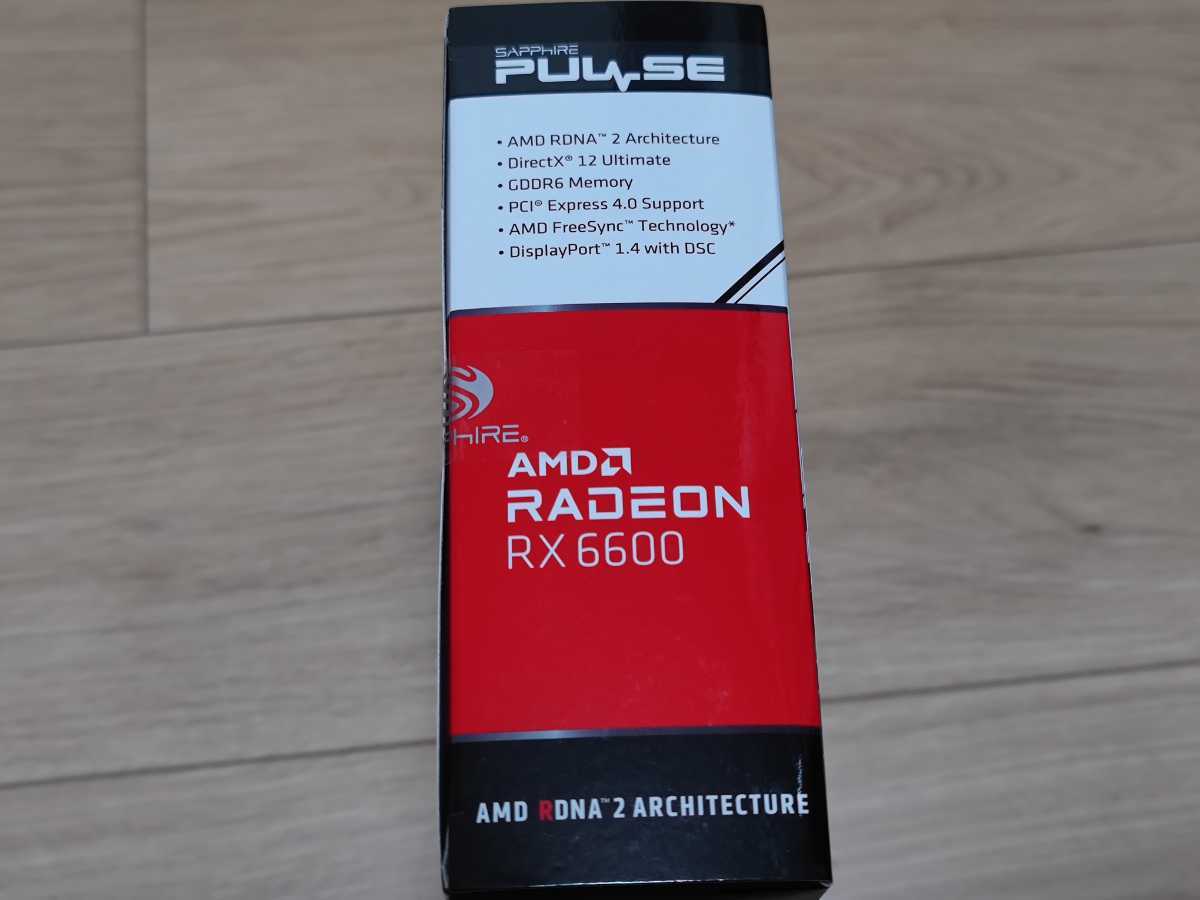 国産品 SpriteshadeAショップSapphire PULSE Radeon RX 6600 8GB