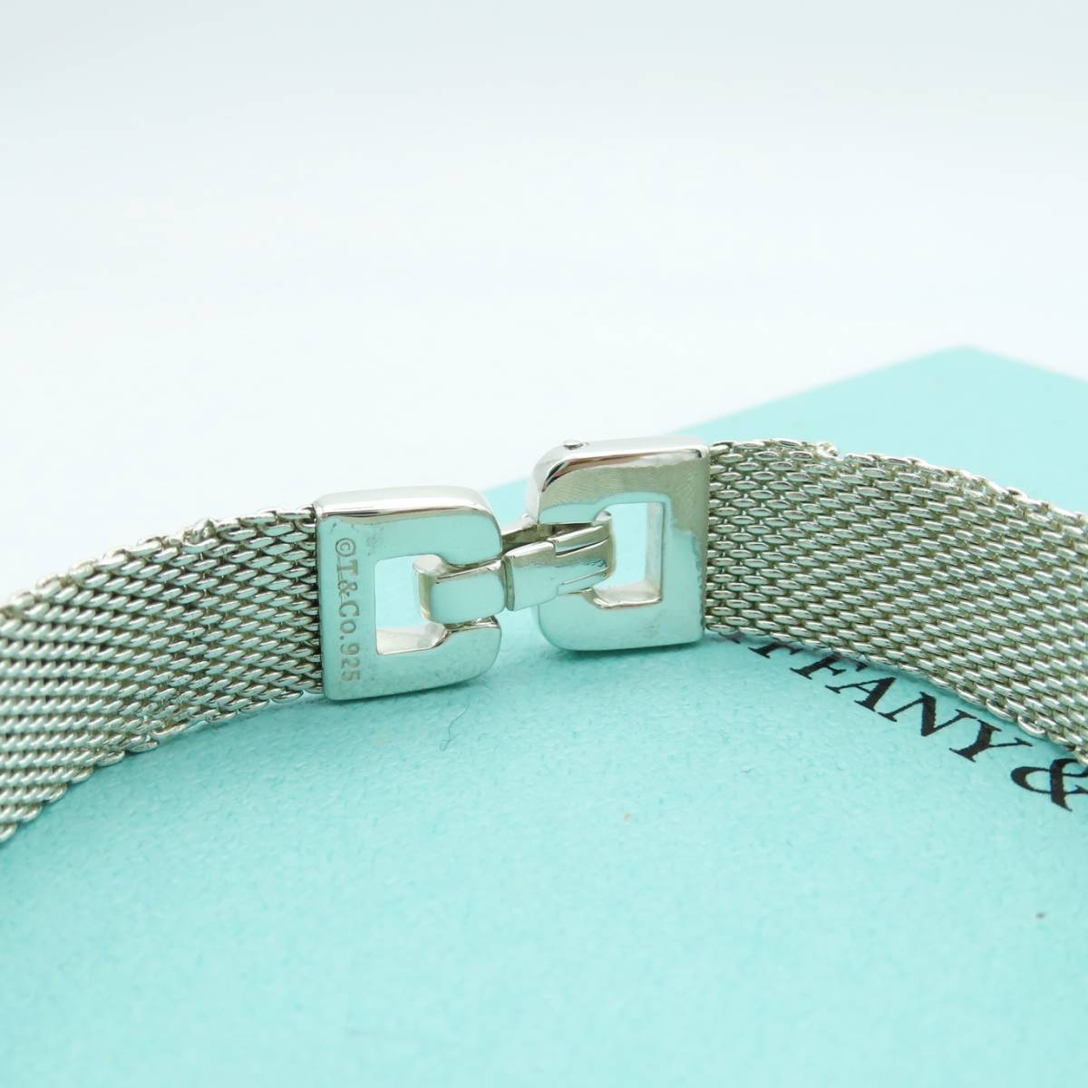 半額SALE／ メッシュ シルバー ティファニー Tiffany&Co. 美品 【送料