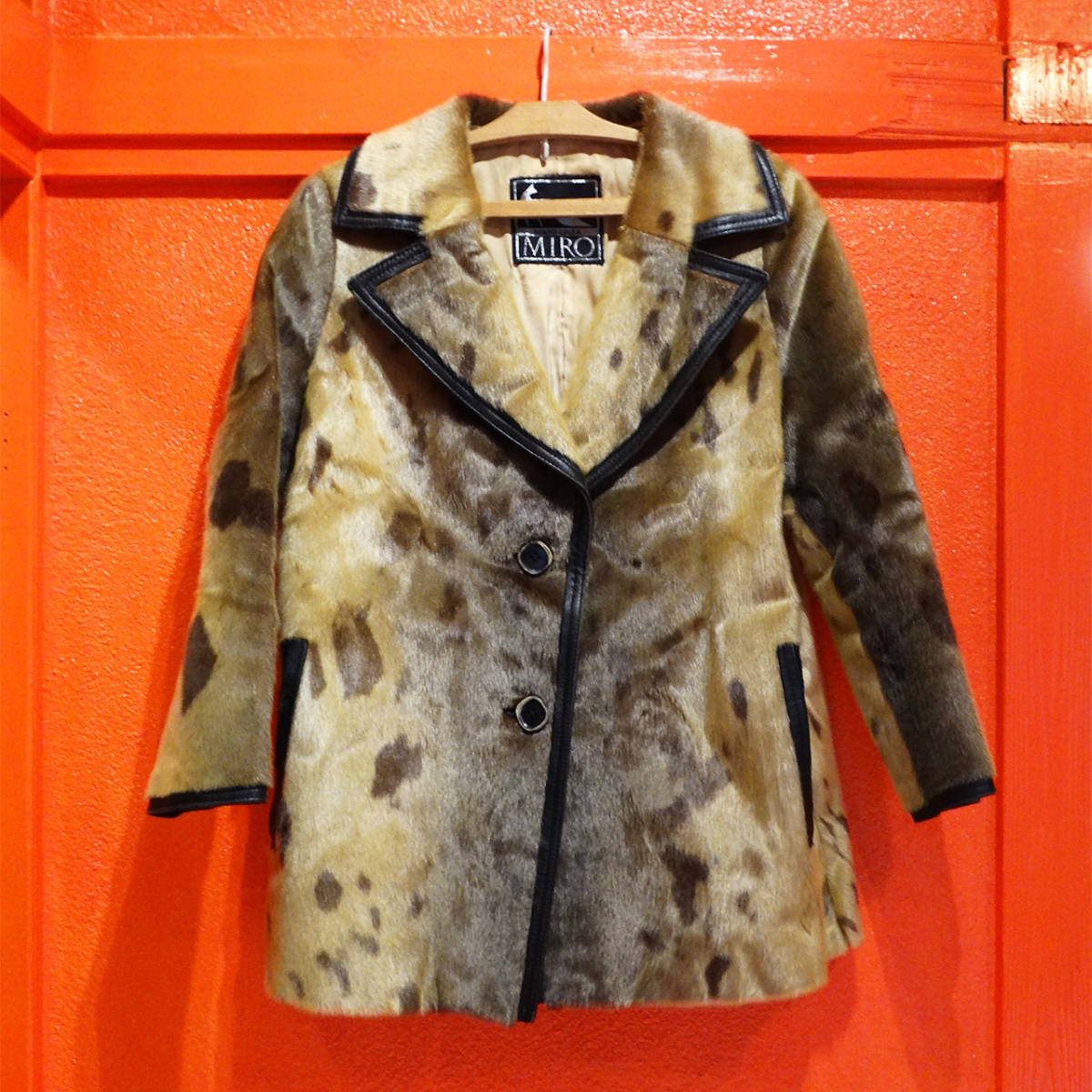 ★「MIRO」Vintage seal fur coat