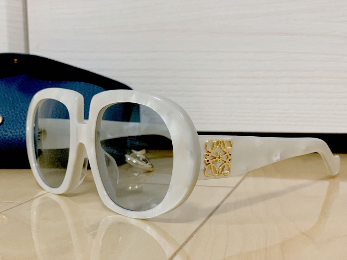 新品 ロエベ LW40003U 01A LOEWE メガネ サングラス-