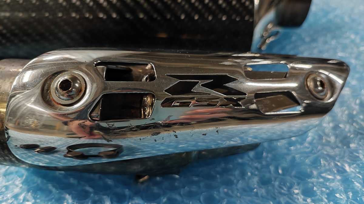 USヨシムラ R-77D 希少 2ポート エンド GSX-R1000 L2-L6 カーボン