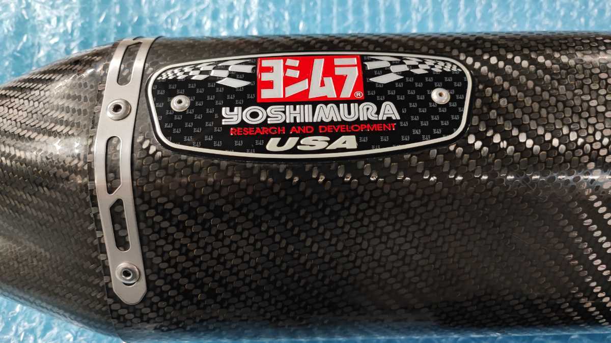 USヨシムラ R-77D 希少 2ポート エンド GSX-R1000 L2-L6 カーボン