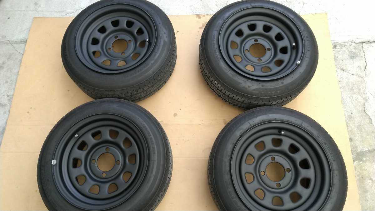 ヤフオク! - デイトナ風 鉄チン 7J 13インチ オフセット+25 P...