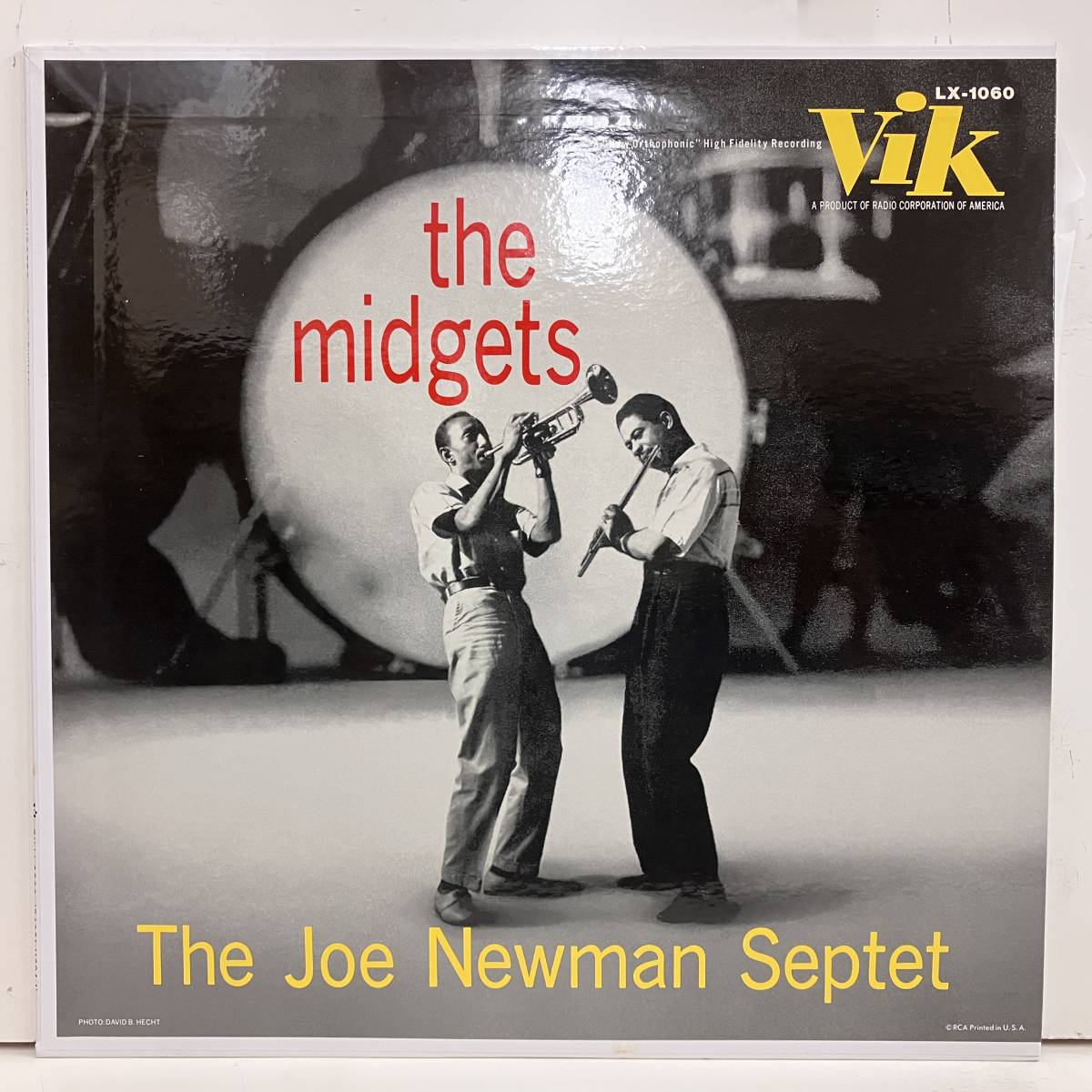 ●即決230108LP Joe Newman / Midgets ジョー・ニューマン 日本盤 帯無ライナー付き コーティング・カバー_画像1