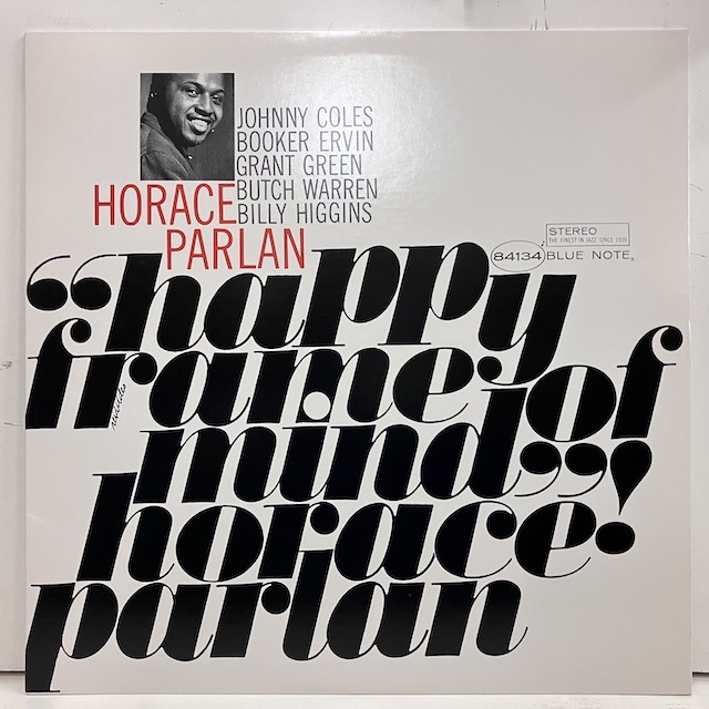 ●即決LP Horace Parlan / Happy Frame Of Mind j35460 米86年盤 63年録音76年発表 ホレス・パーラン_画像1